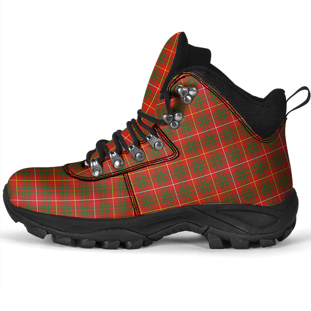 Bruce Modern Tartan Alpine Boots - Tartanvibesclothing