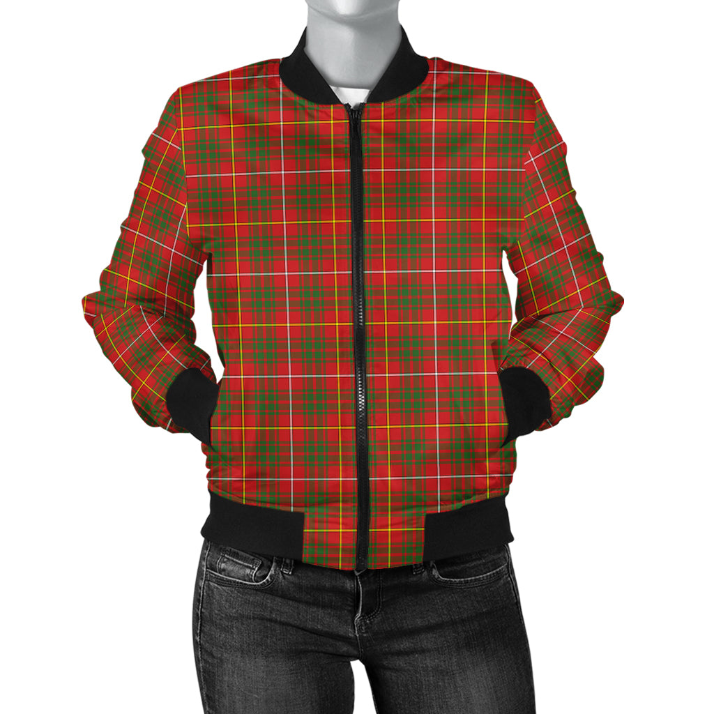 Bruce Modern Tartan Bomber Jacket - Tartanvibesclothing