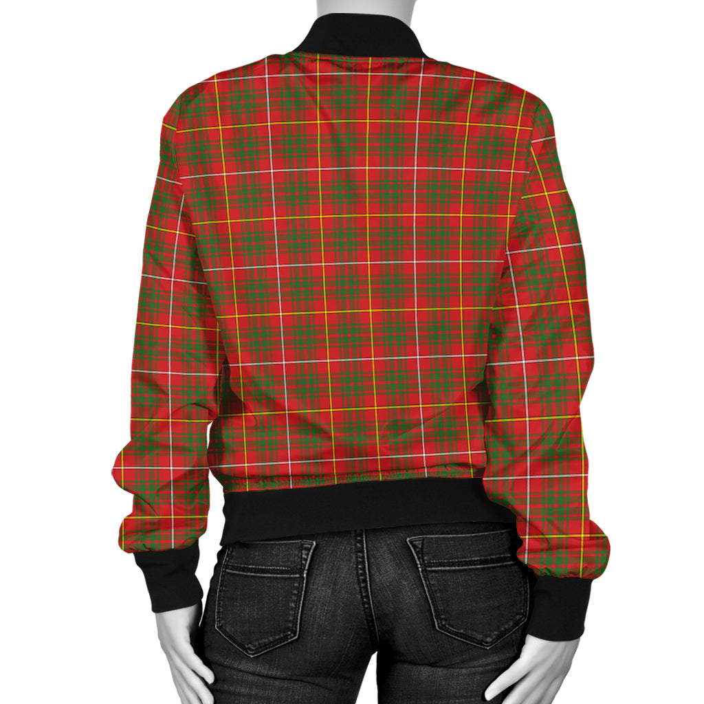 Bruce Modern Tartan Bomber Jacket - Tartanvibesclothing