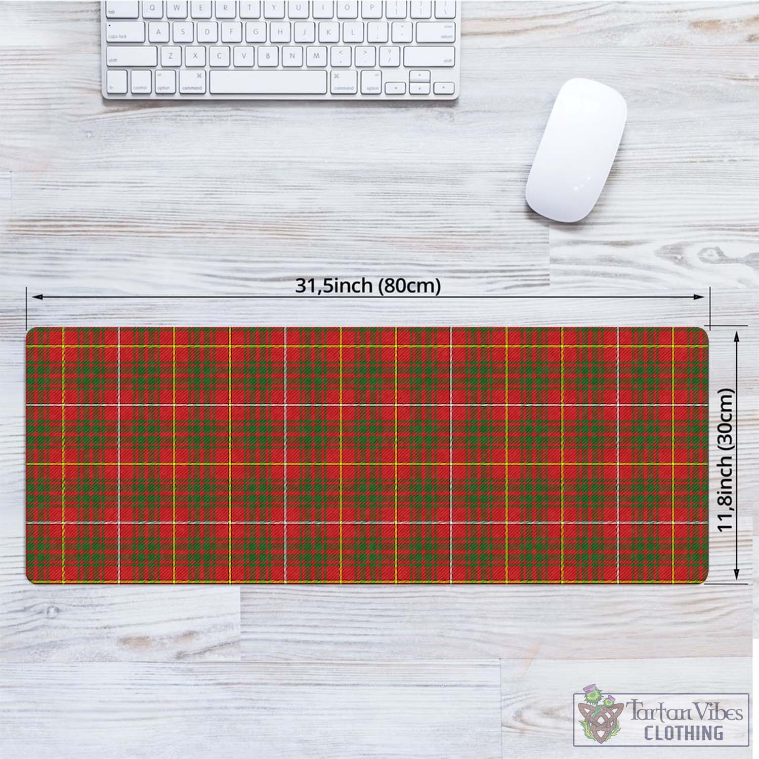 Tartan Vibes Clothing Bruce Modern Tartan Mouse Pad