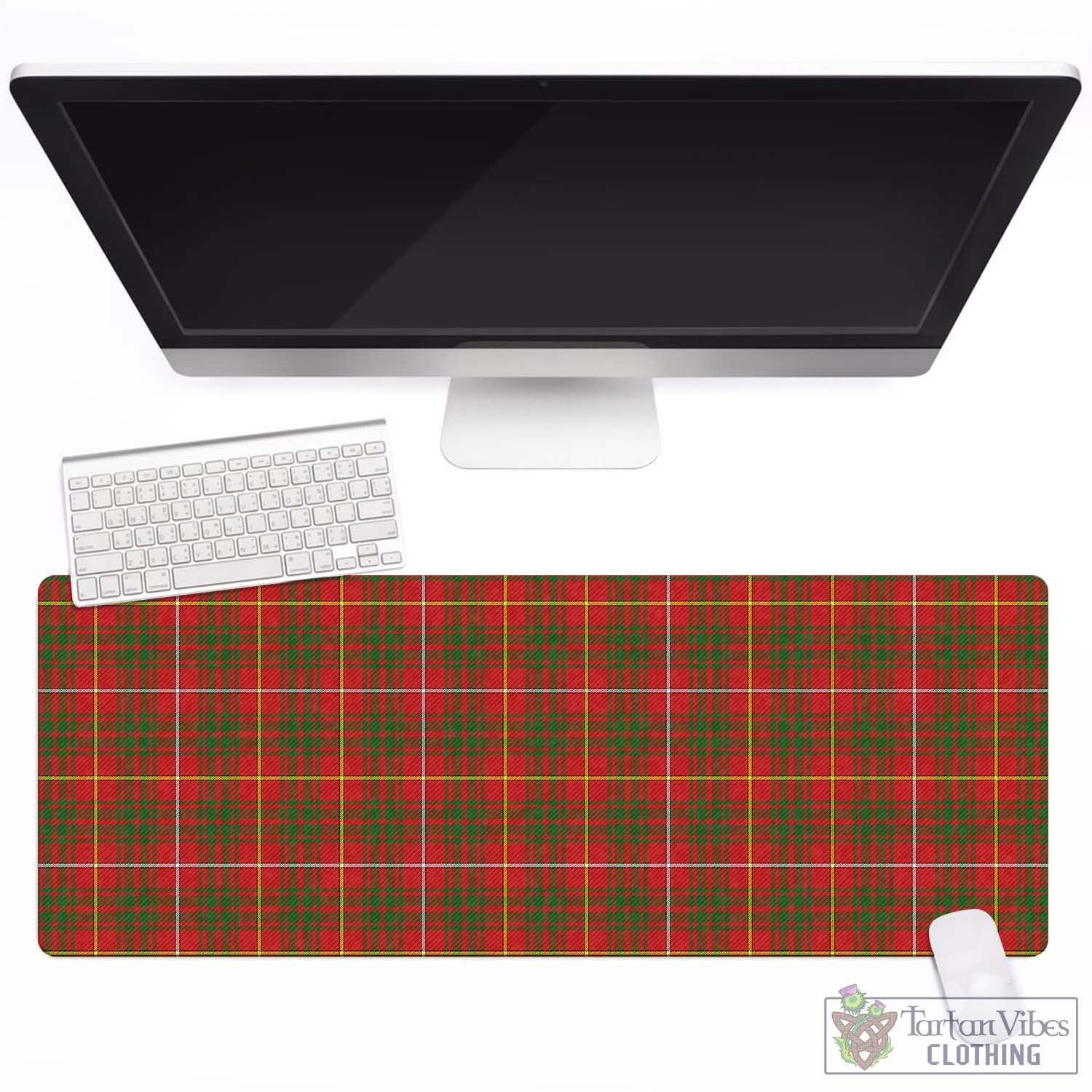 Tartan Vibes Clothing Bruce Modern Tartan Mouse Pad