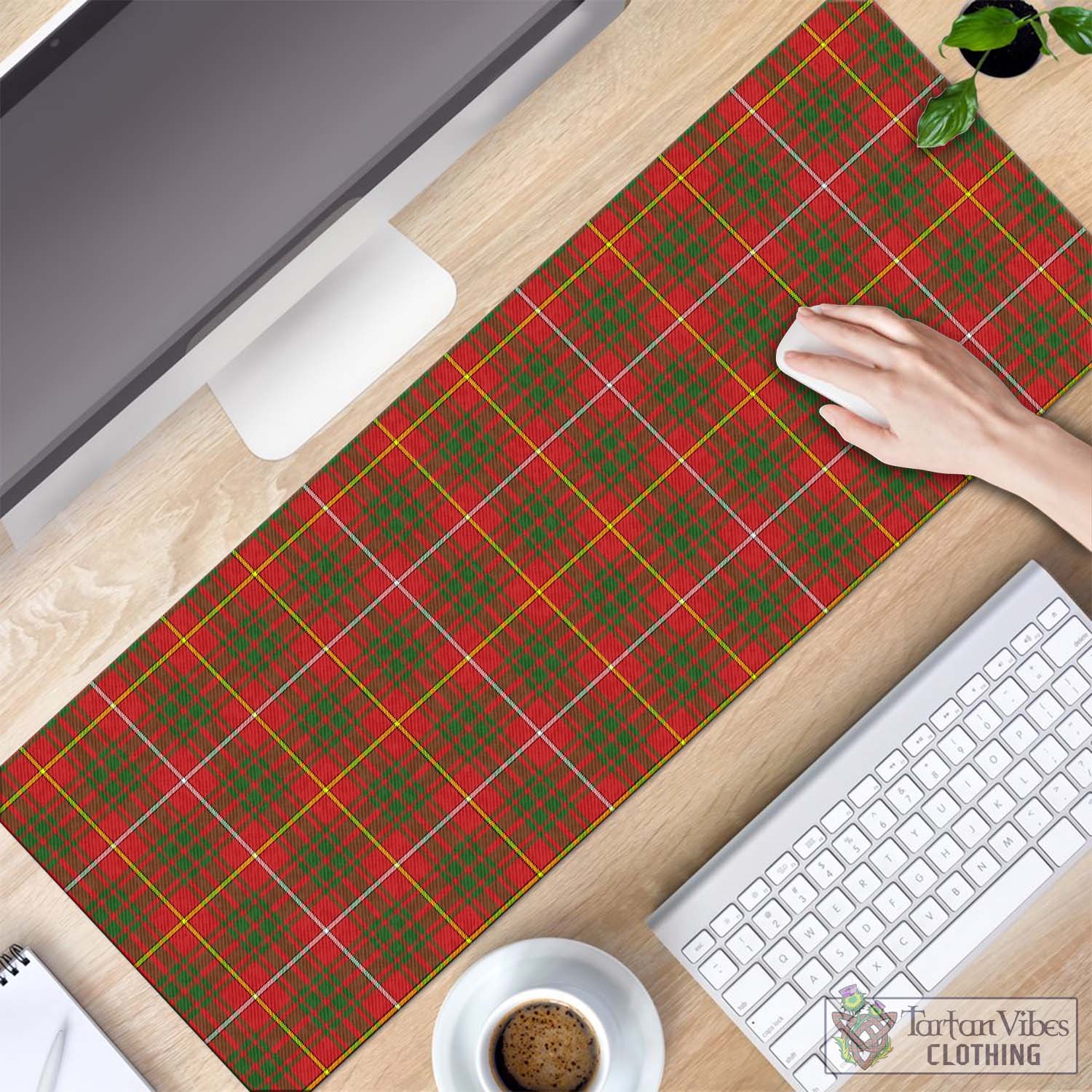 Tartan Vibes Clothing Bruce Modern Tartan Mouse Pad