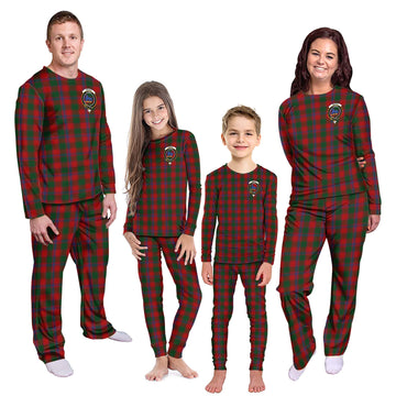 Bruce Old Tartan Pajamas Family Set with Family Crest