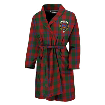 Bruce Old Tartan Bathrobe with Family Crest