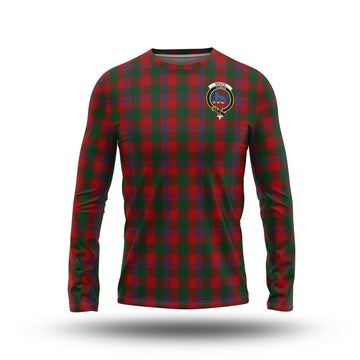 Bruce Old Tartan Long Sleeve T-Shirt with Family Crest