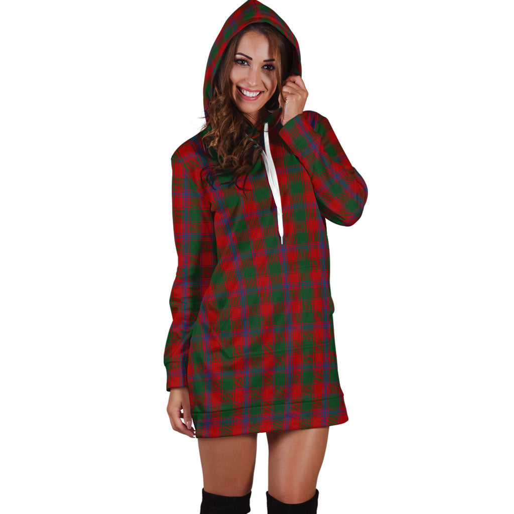 Bruce Old Tartan Hoodie Dress - Tartan Vibes Clothing