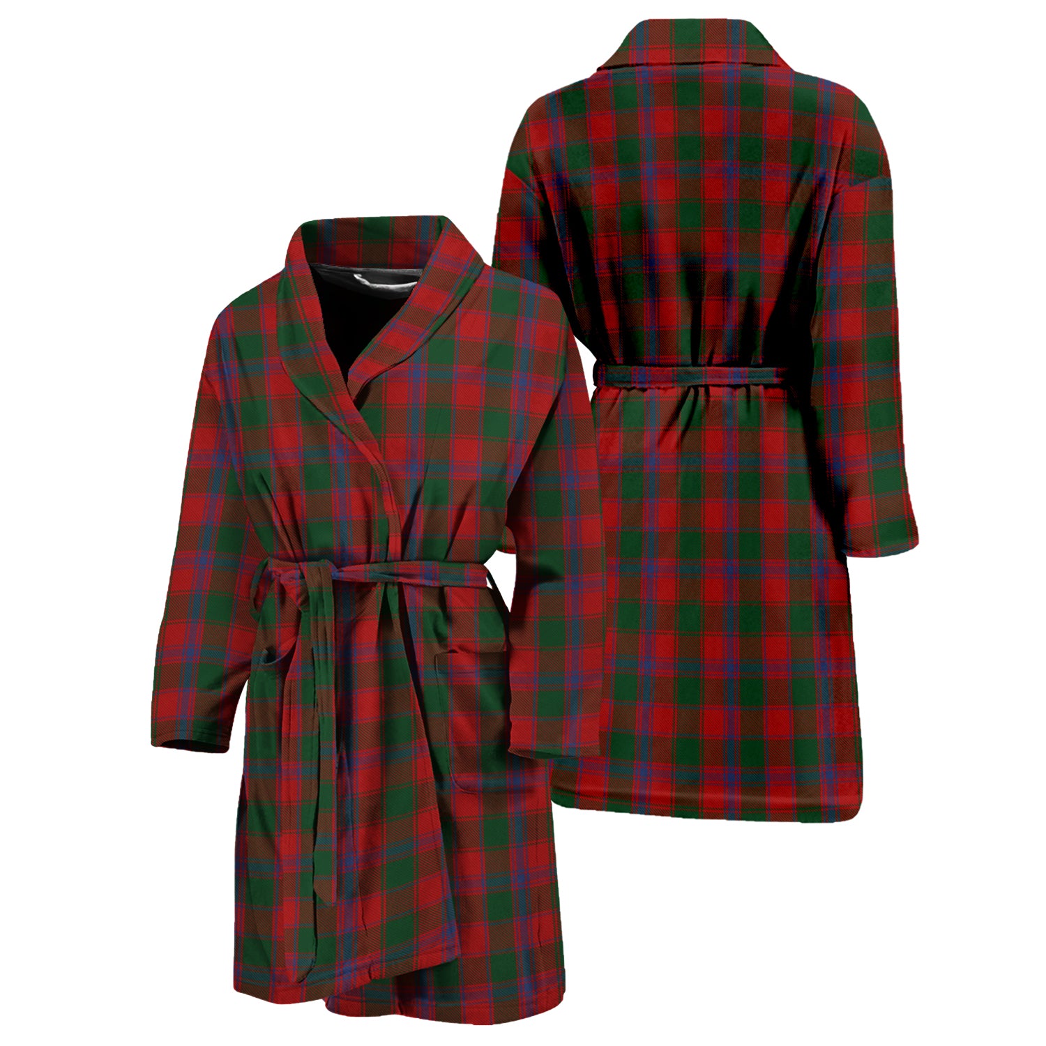 Bruce Old Tartan Bathrobe Unisex M - Tartan Vibes Clothing