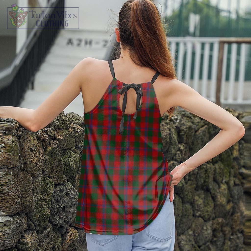 Tartan Vibes Clothing Bruce Old Tartan Loose Halter Neck Camisole