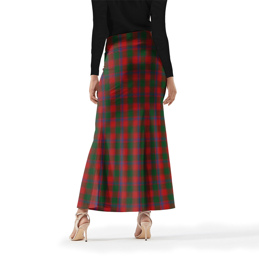 Bruce Old Tartan Womens Full Length Skirt - Tartanvibesclothing