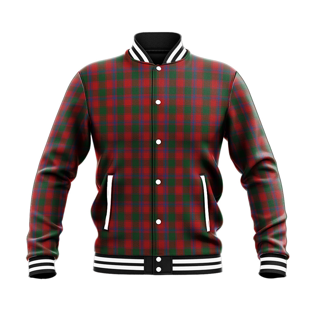 Bruce Old Tartan Baseball Jacket - Tartan Vibes Clothing