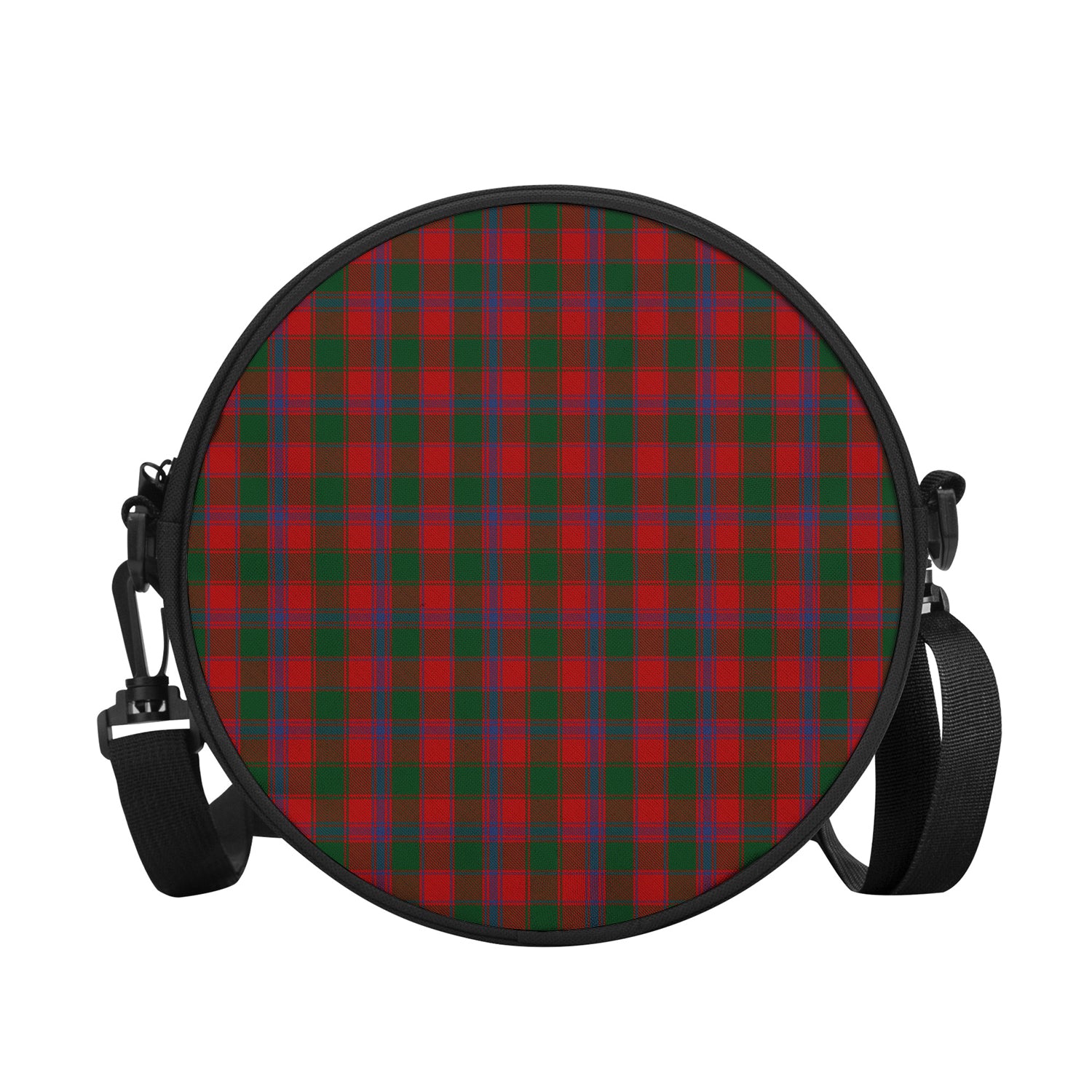 Bruce Old Tartan Round Satchel Bags - Tartanvibesclothing