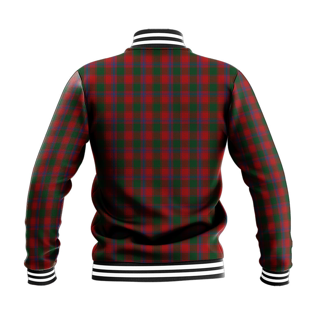 Bruce Old Tartan Baseball Jacket - Tartan Vibes Clothing