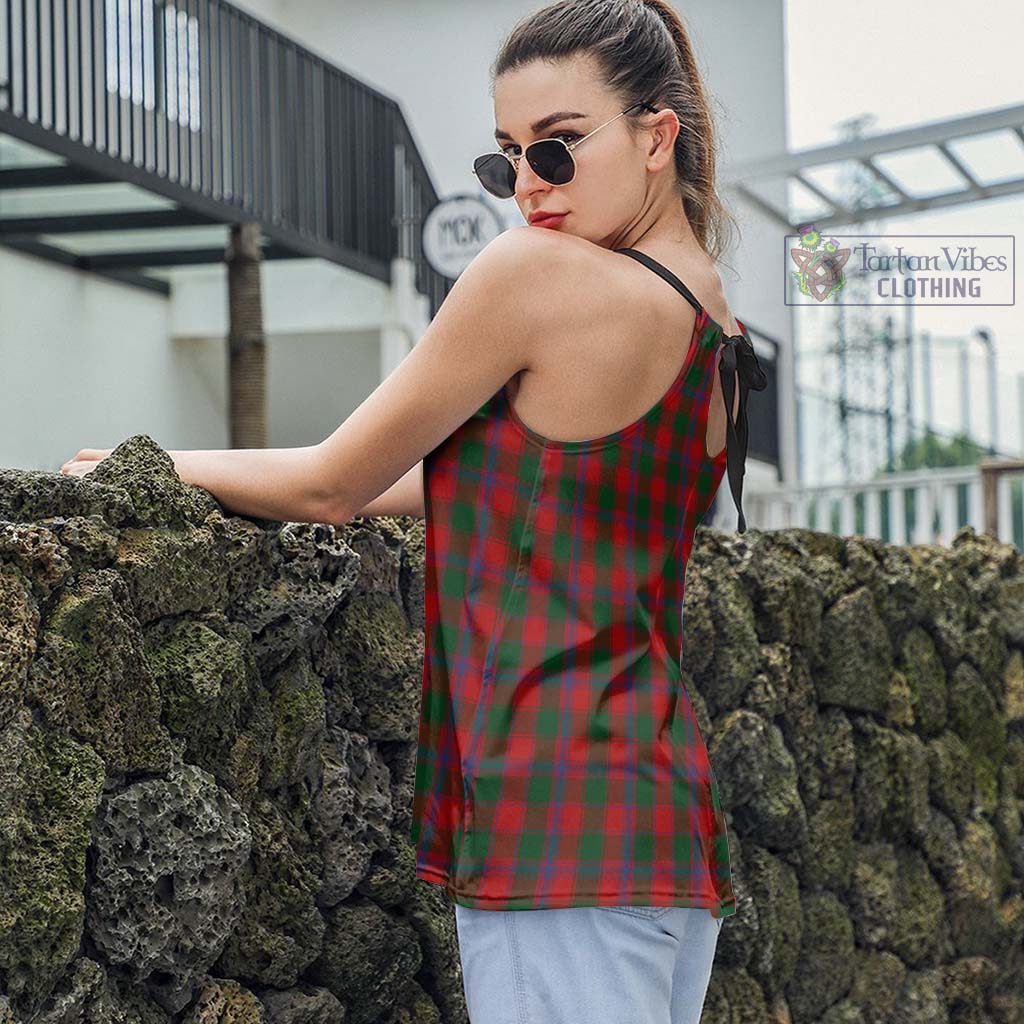 Tartan Vibes Clothing Bruce Old Tartan Loose Halter Neck Camisole