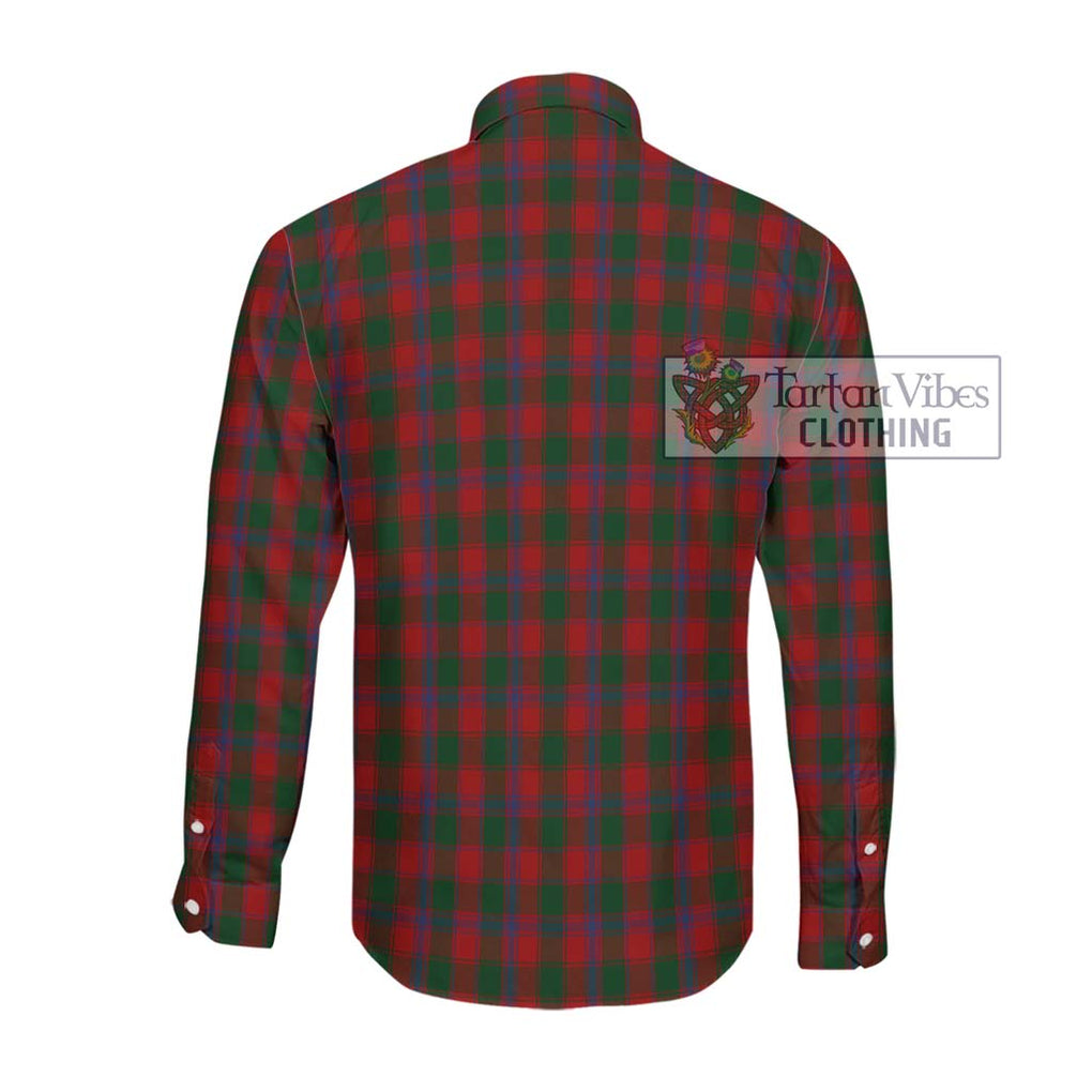 Bruce Old Tartan Long Sleeve Button Shirt with Family Crest DNA In Me Style - Tartanvibesclothing Shop