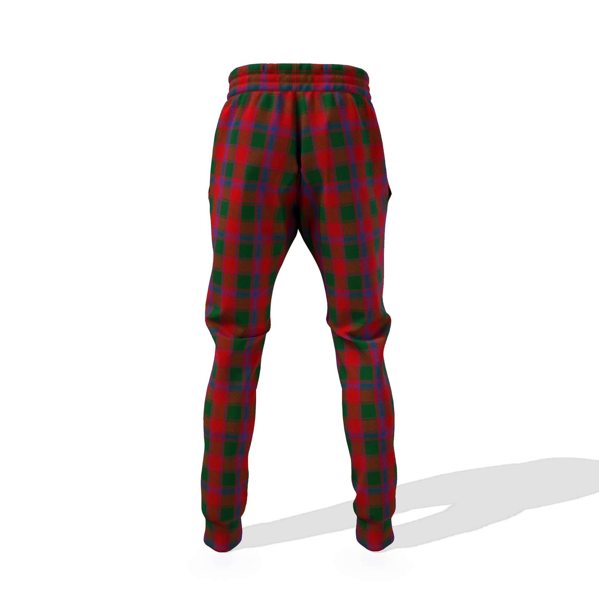 Bruce Old Tartan Joggers Pants with Family Crest 6XL - Tartan Vibes Clothing