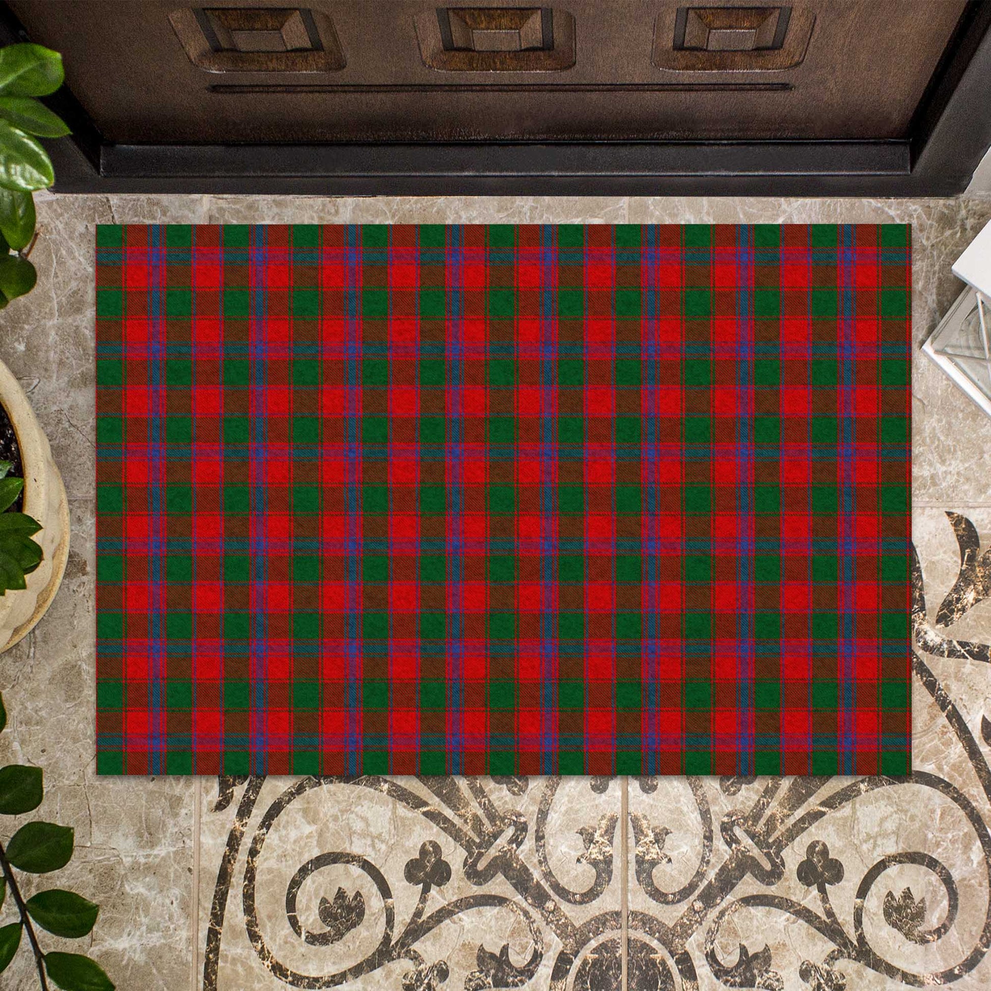 Bruce Old Tartan Door Mat - Tartanvibesclothing