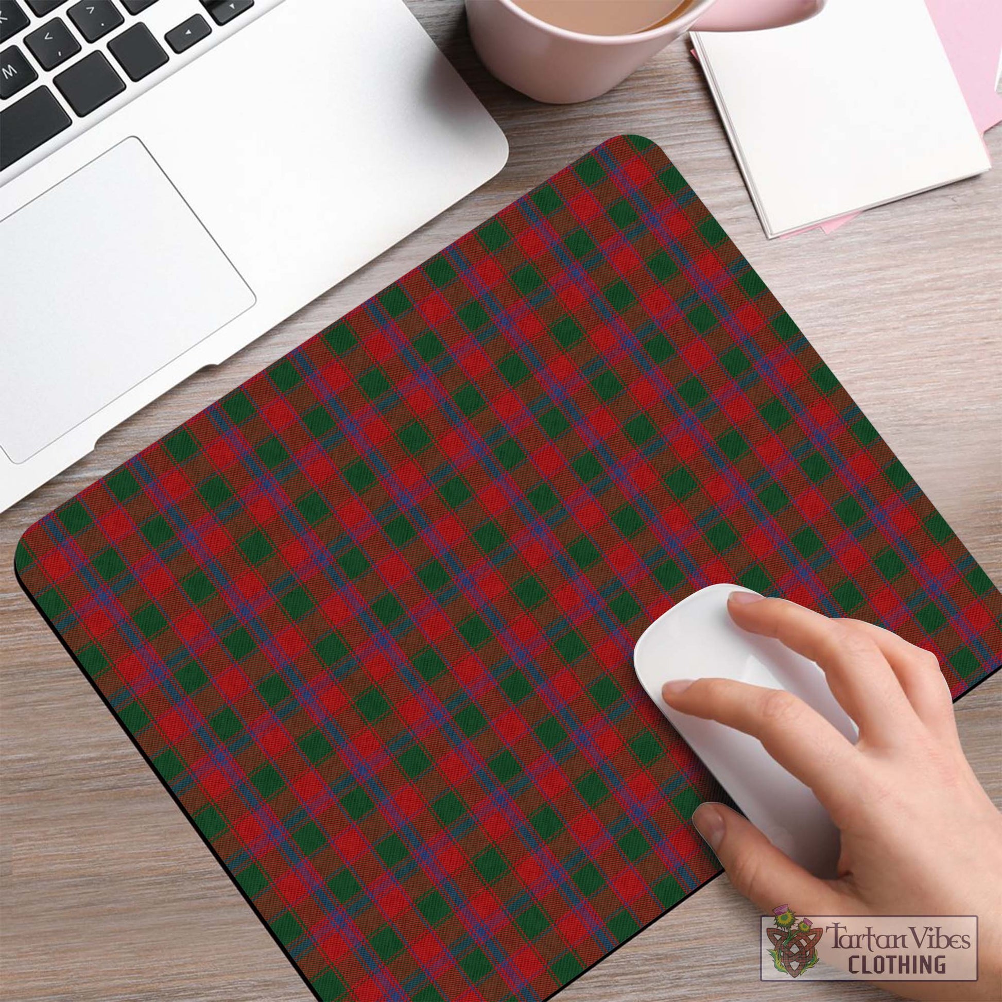 Tartan Vibes Clothing Bruce Old Tartan Mouse Pad