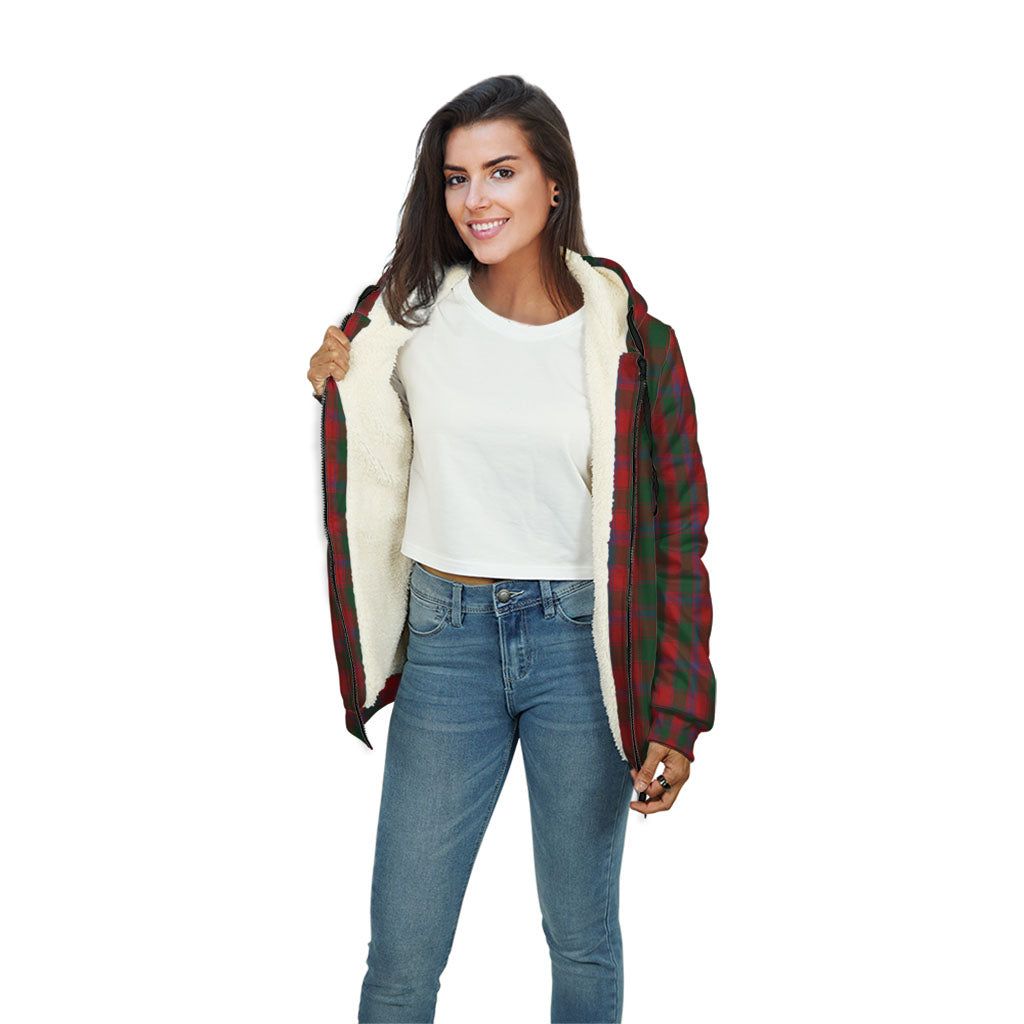 Bruce Old Tartan Sherpa Hoodie - Tartanvibesclothing