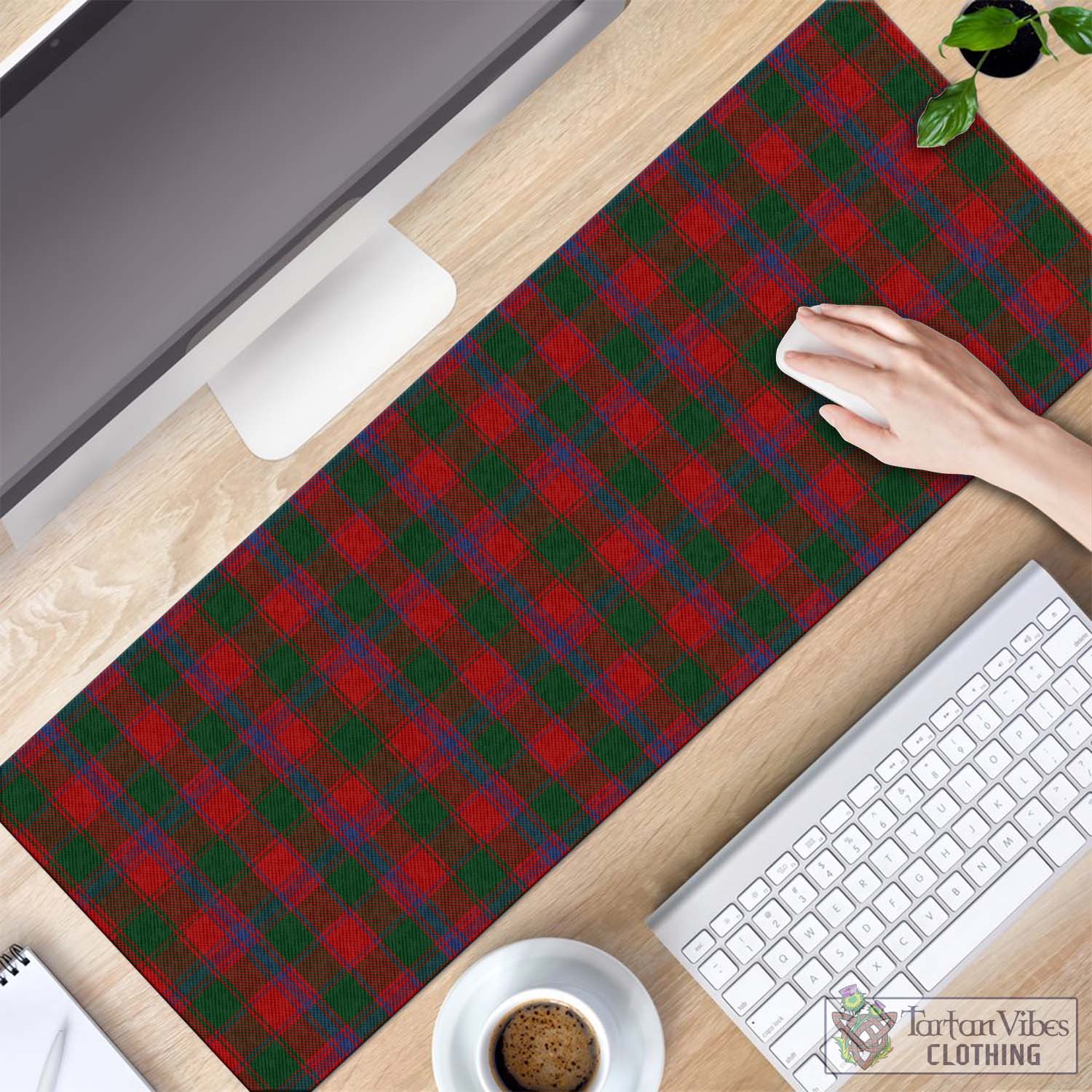 Tartan Vibes Clothing Bruce Old Tartan Mouse Pad