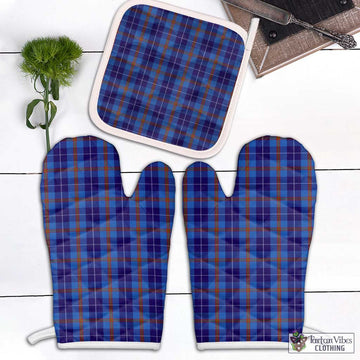 Bryson Tartan Combo Oven Mitt & Pot-Holder White - Tartan Vibes Clothing