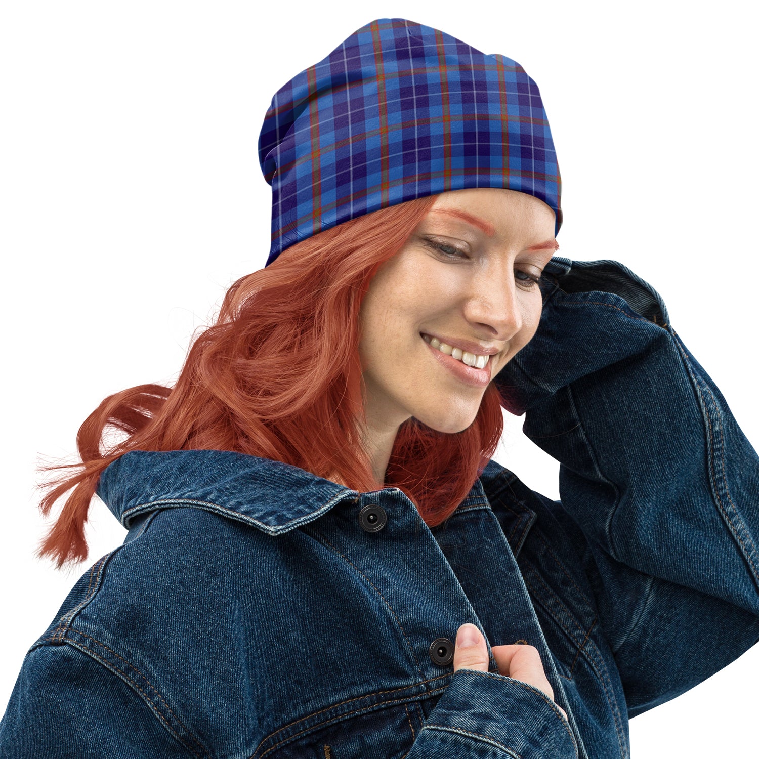 Bryson Tartan Beanies Hat One Size 10.5*10.2 inches - Tartan Vibes Clothing