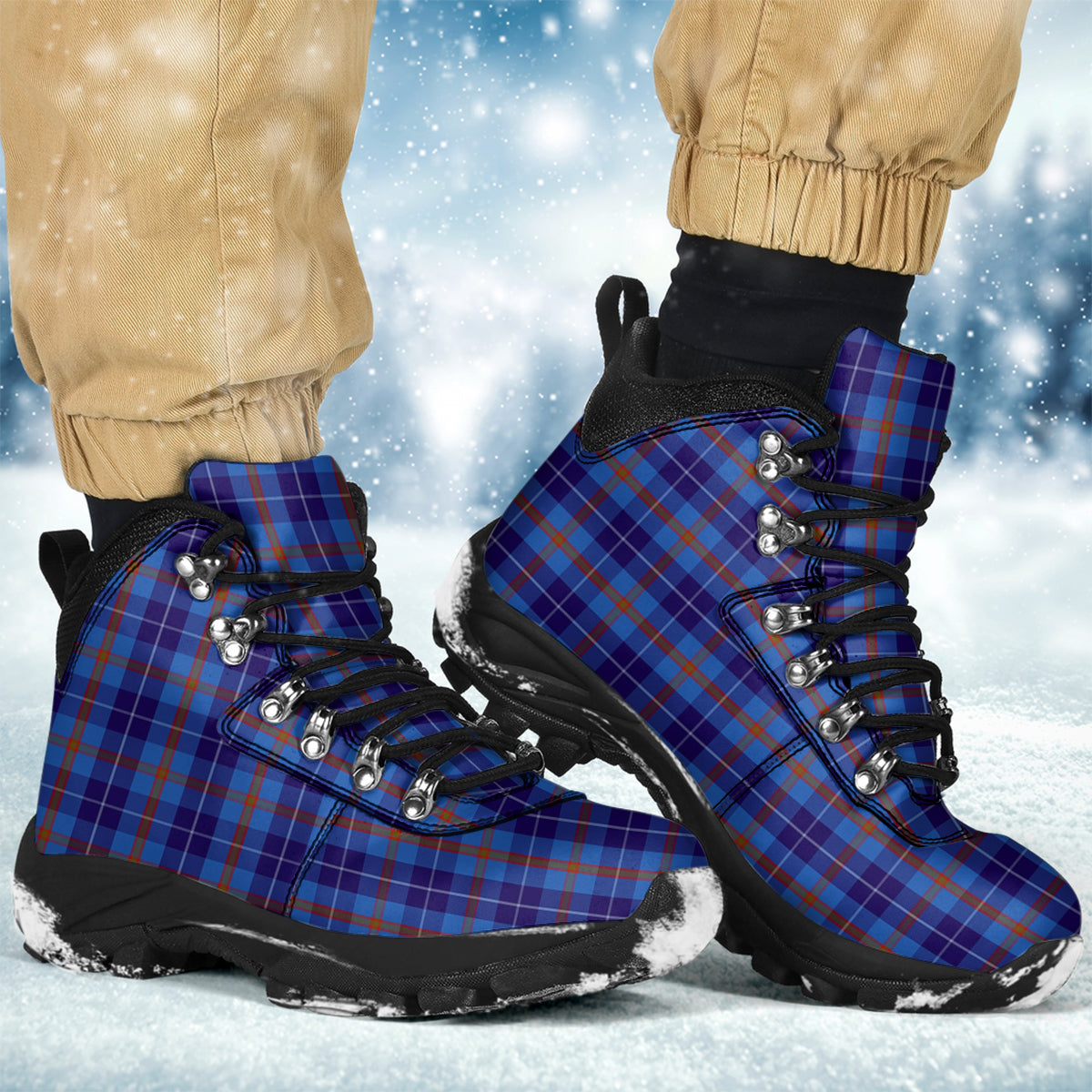 Bryson Tartan Alpine Boots - Tartanvibesclothing