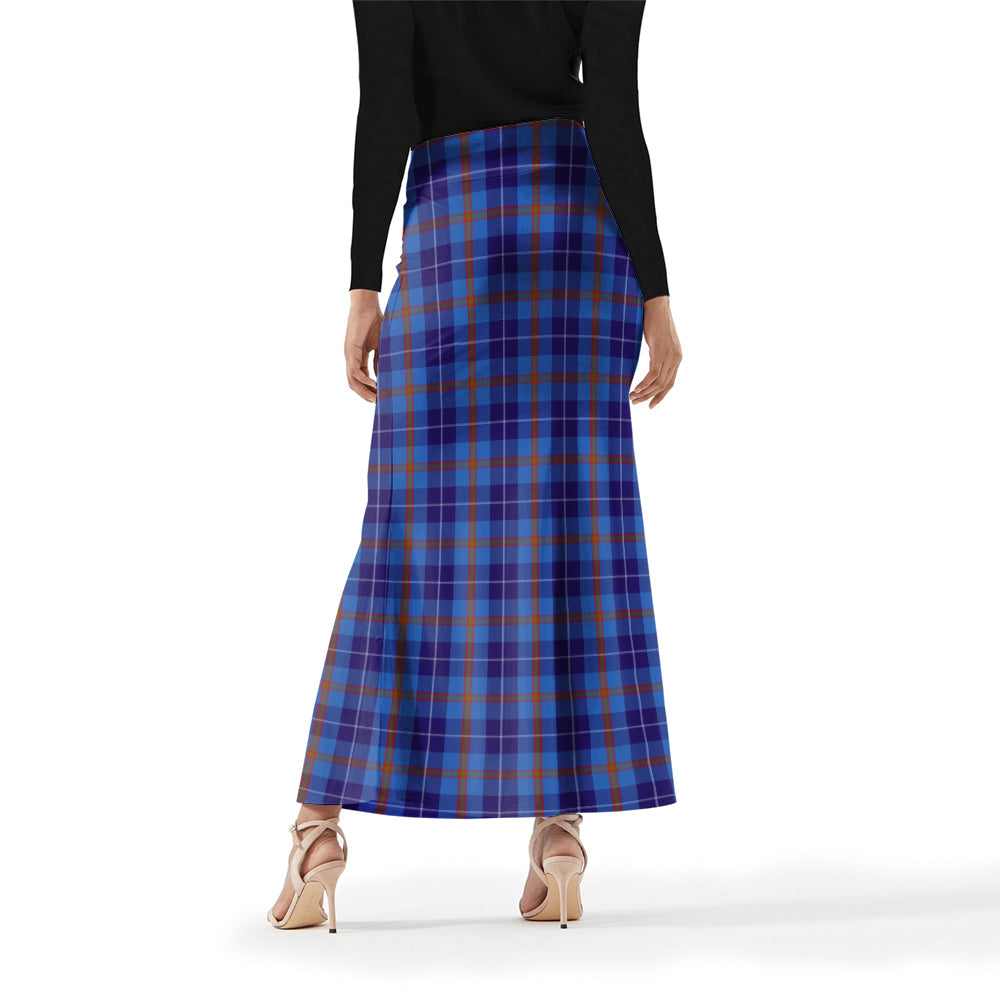 Bryson Tartan Womens Full Length Skirt - Tartanvibesclothing