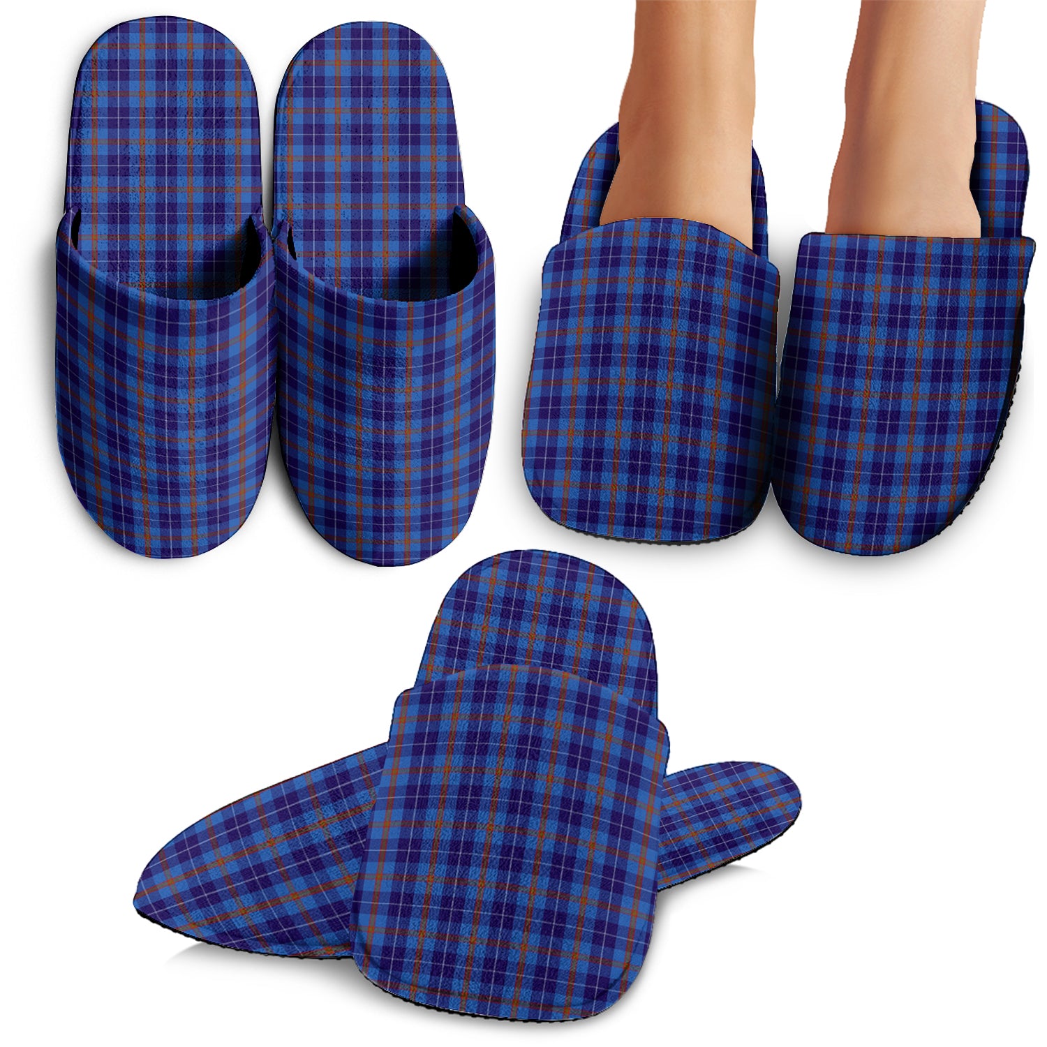 Bryson Tartan Home Slippers - Tartanvibesclothing