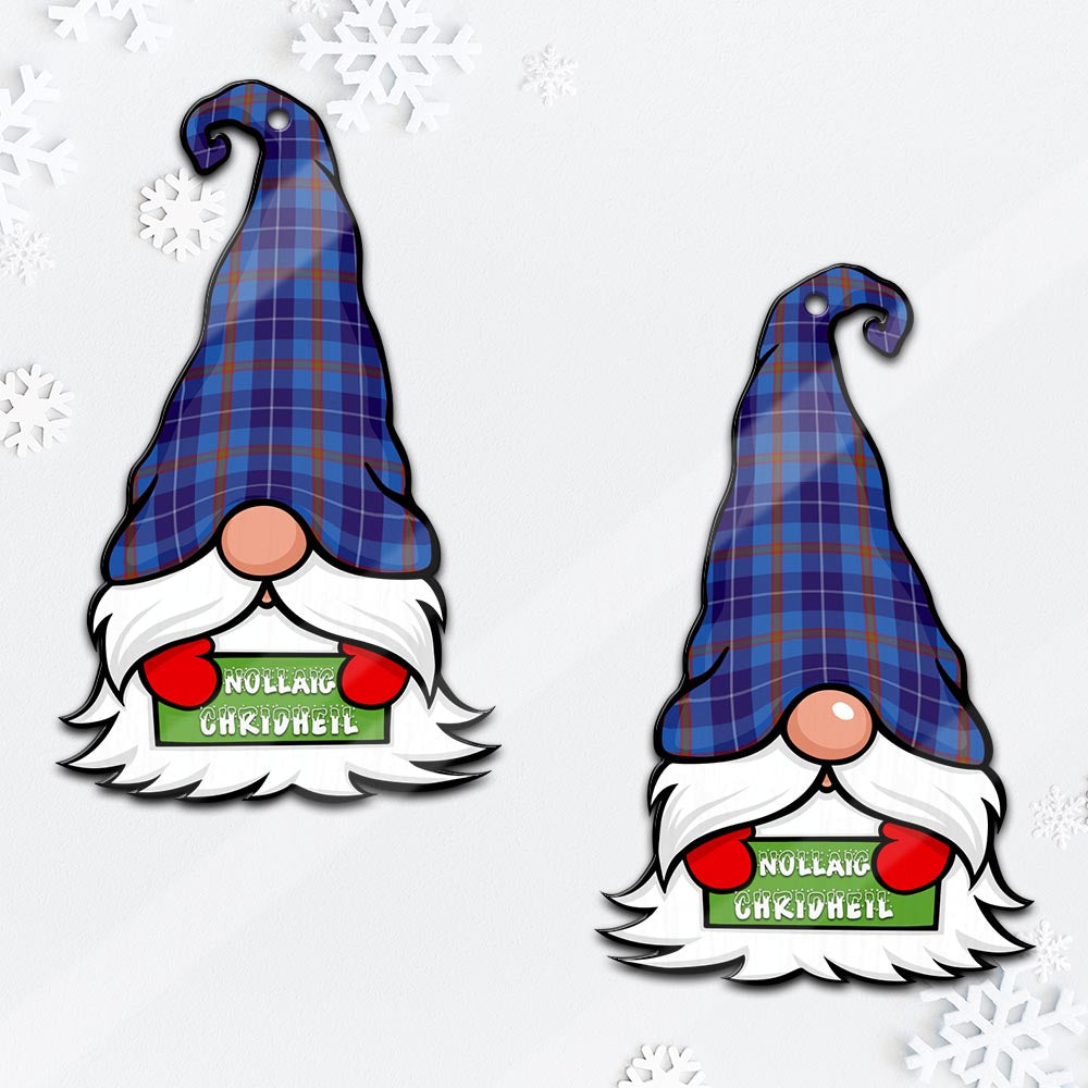 Bryson Gnome Christmas Ornament with His Tartan Christmas Hat - Tartan Vibes Clothing