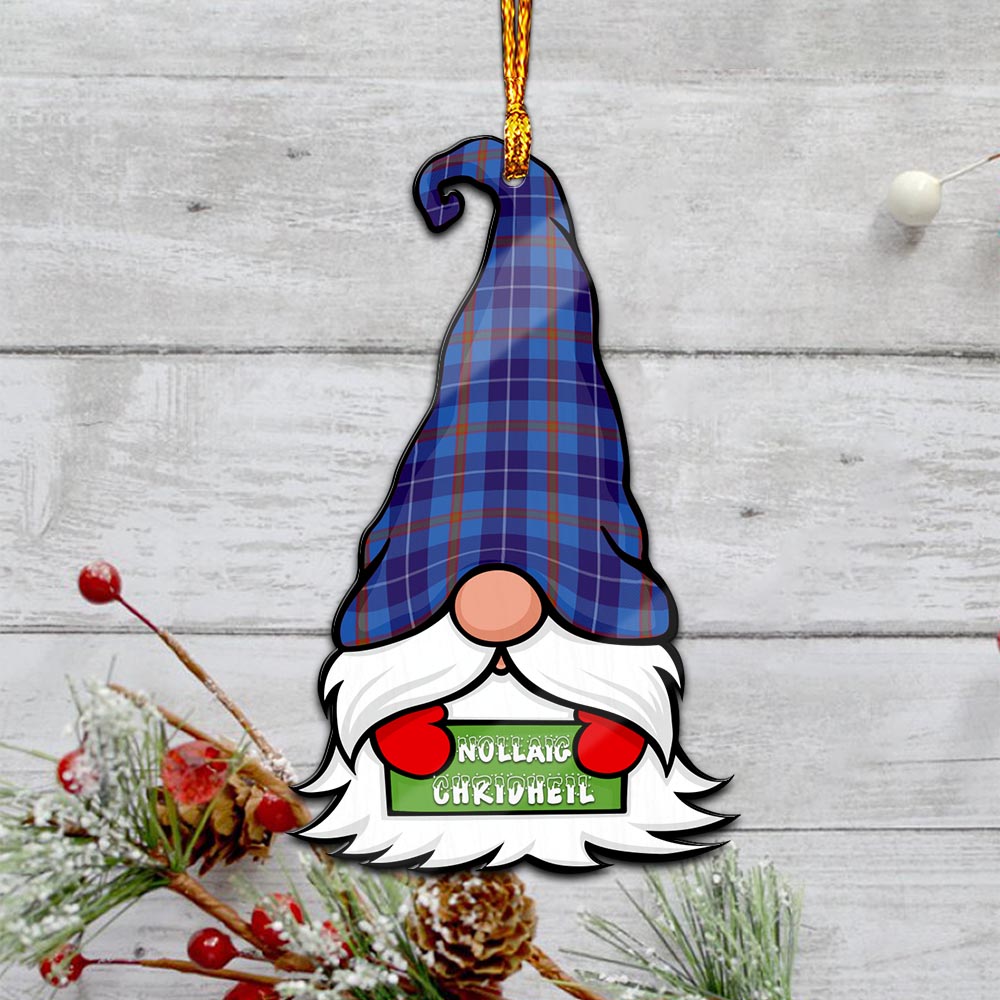 Bryson Gnome Christmas Ornament with His Tartan Christmas Hat - Tartan Vibes Clothing