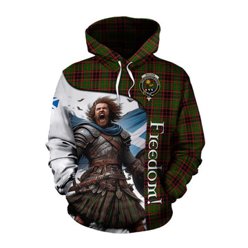 Buchan Crest Tartan Cotton Hoodie Inspired by the Freedom of Scottish Warrior