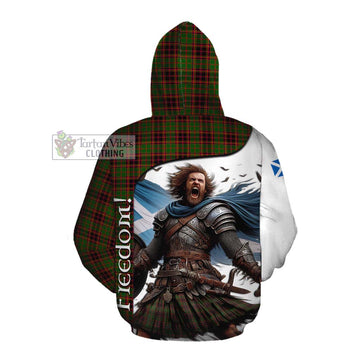 Buchan Crest Tartan Cotton Hoodie Inspired by the Freedom of Scottish Warrior