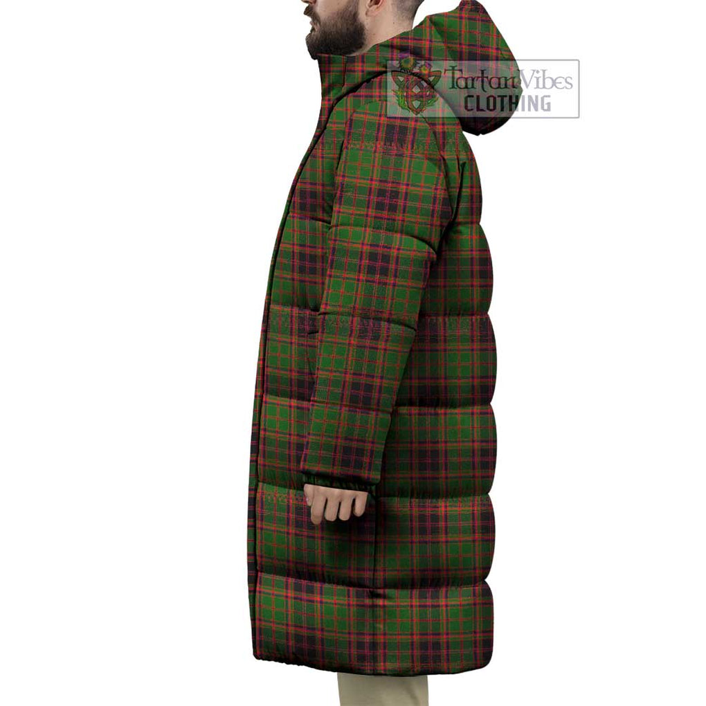 Tartan Vibes Clothing Buchan Tartan Long Down Jacket