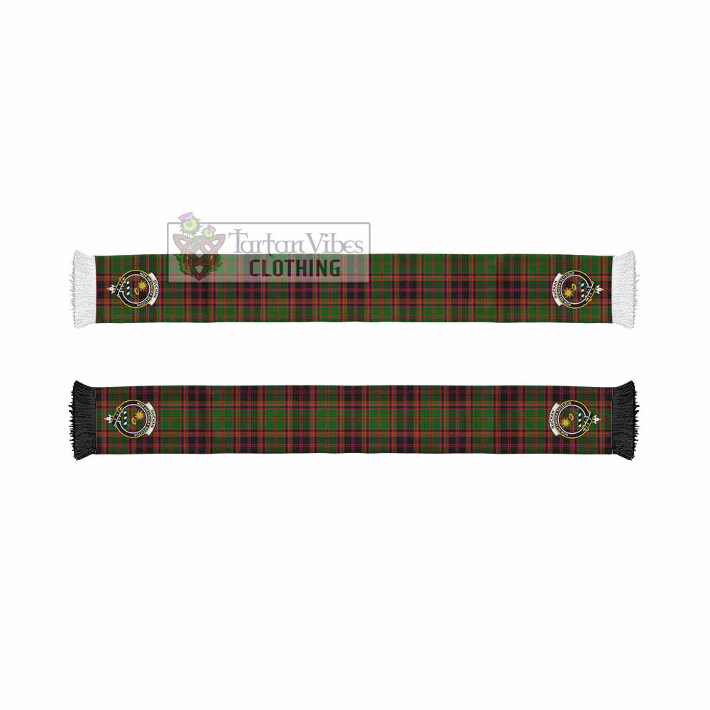 Buchan Tartan Ruffneck Scarf with Family Crest - Tartan Vibes Clothing