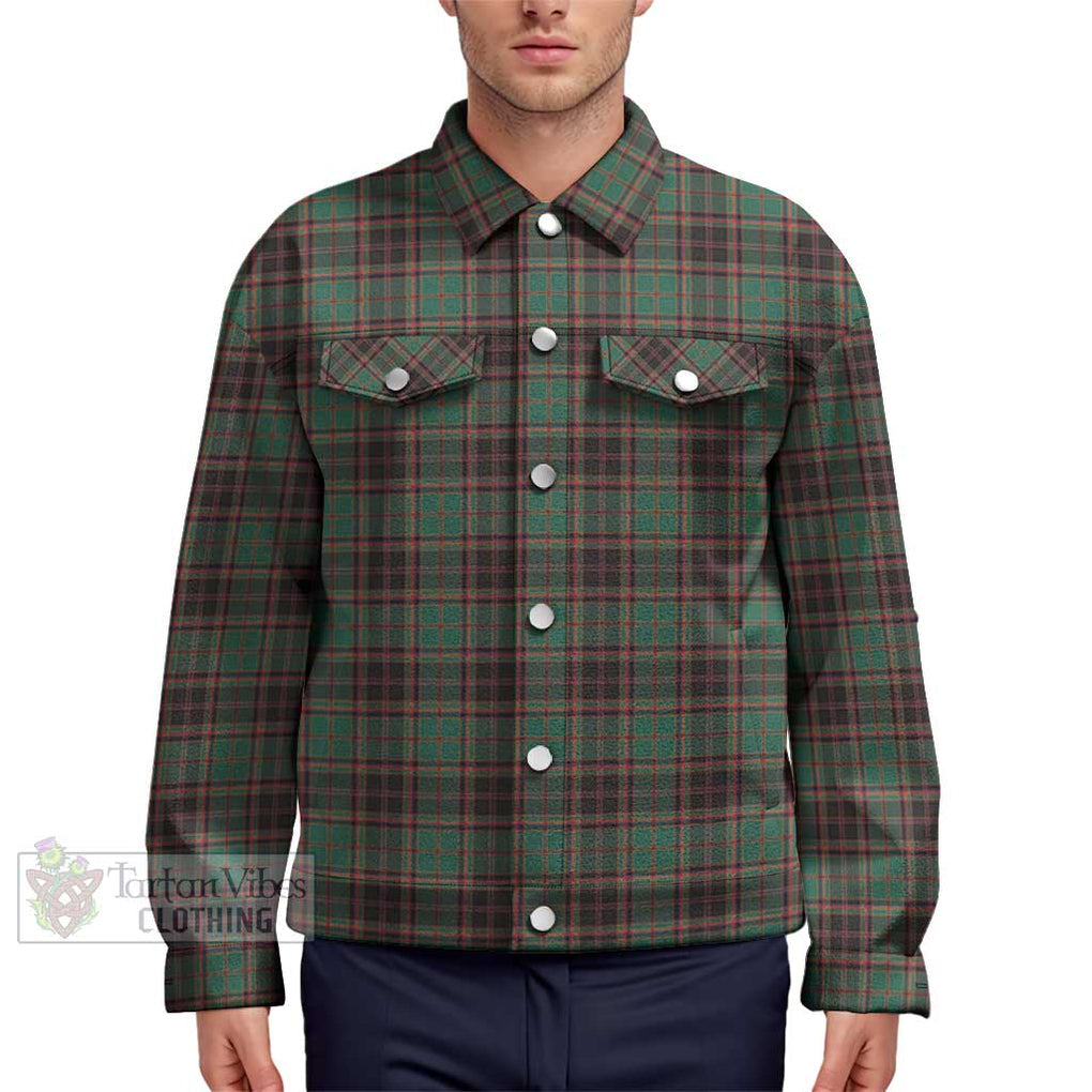 Buchan Ancient Tartan Unisex Lapel Cotton Jacket Unisex - Tartan Vibes Clothing