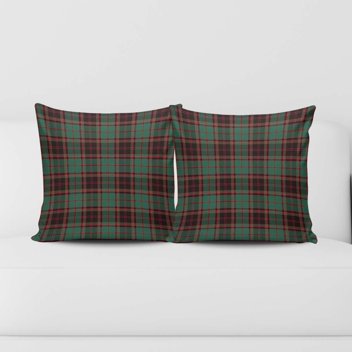 Buchan Ancient Tartan Pillow Cover Square Pillow Cover - Tartanvibesclothing