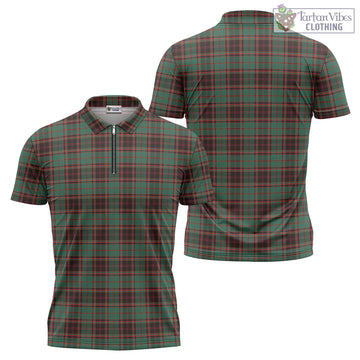 Buchan Ancient Tartan Zipper Polo Shirt