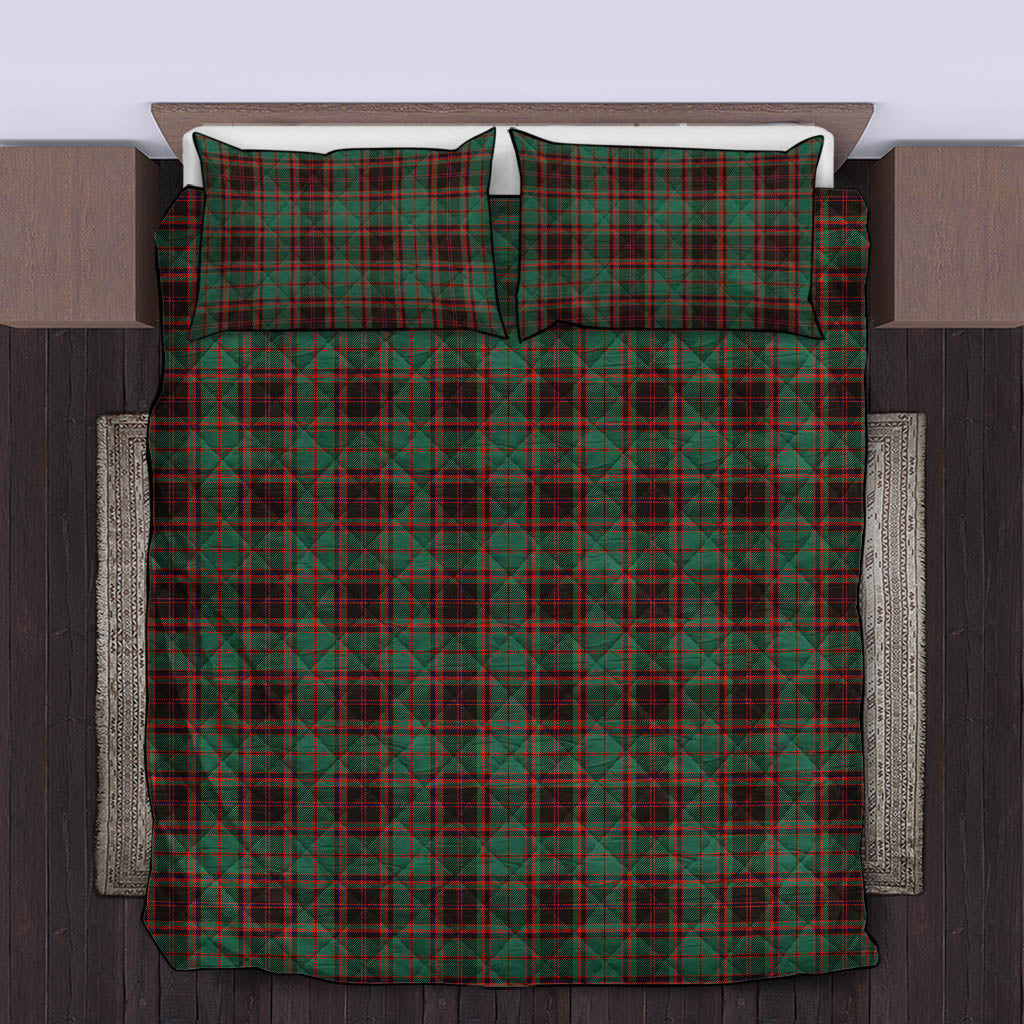 Buchan Ancient Tartan Quilt Bed Set King - Tartan Vibes Clothing