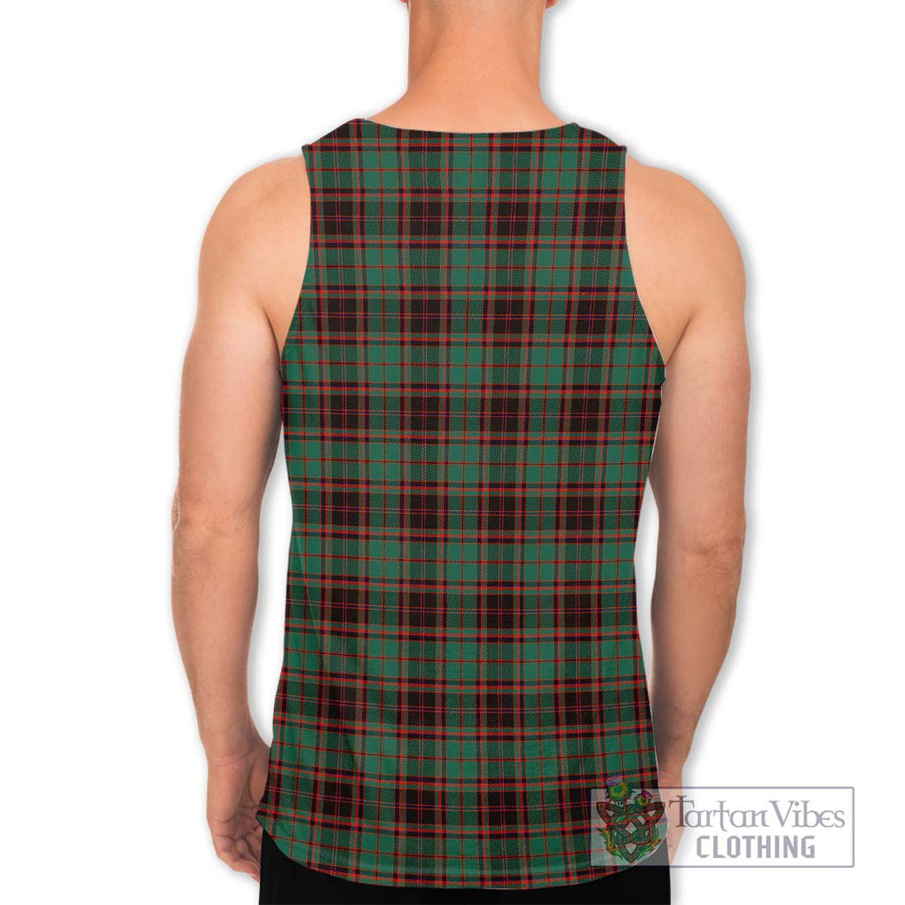 Buchan Ancient Tartan Men's Tank Top with Family Crest DNA In Me Style - Tartanvibesclothing Shop