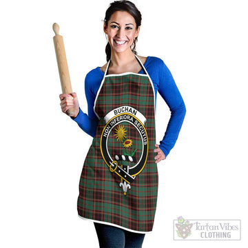 Buchan Ancient Tartan Apron with Family Crest