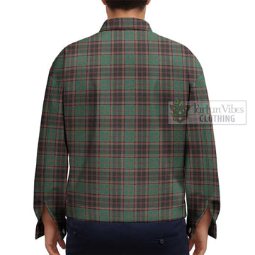 Buchan Ancient Tartan Unisex Lapel Cotton Jacket