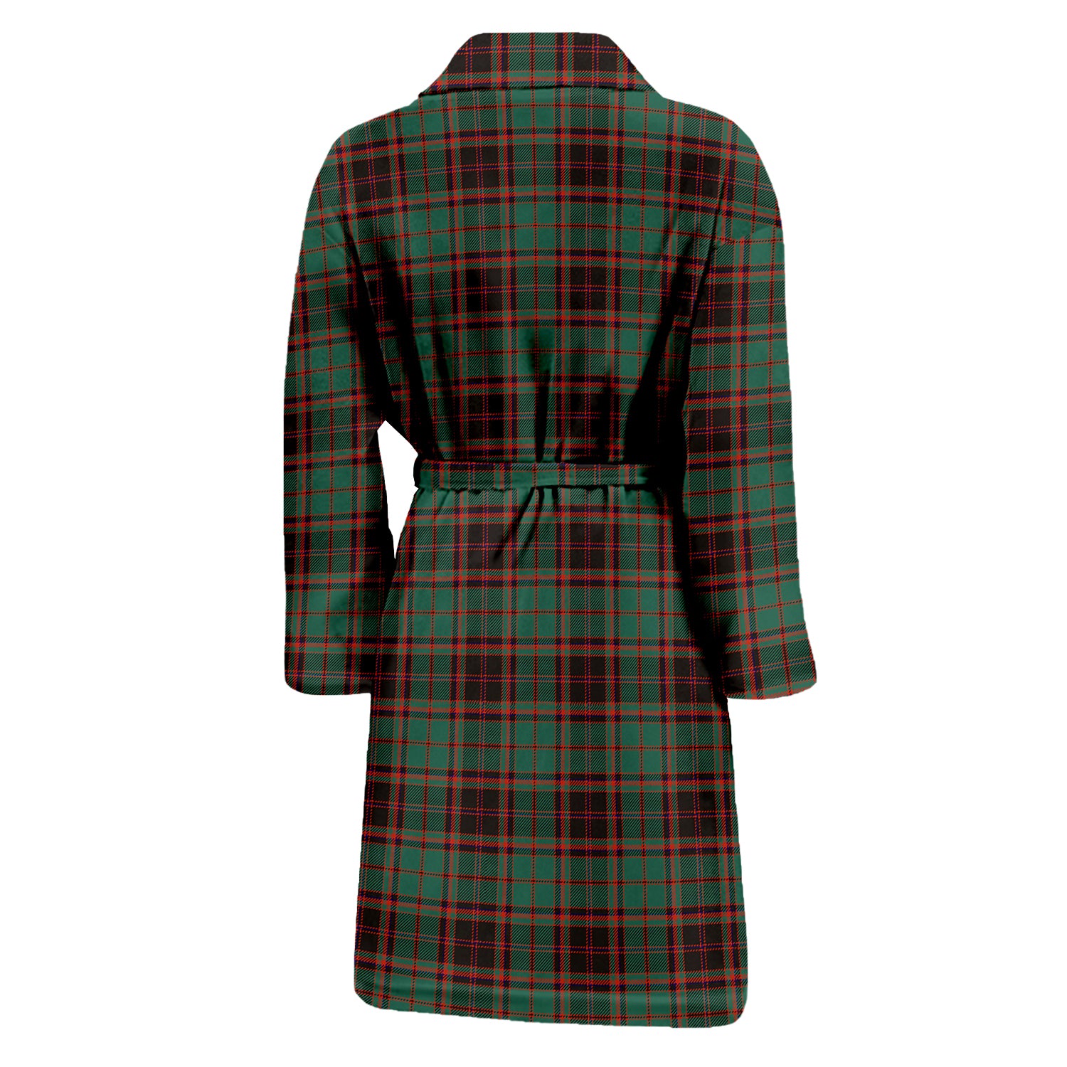 Buchan Ancient Tartan Bathrobe with Family Crest - Tartan Vibes Clothing