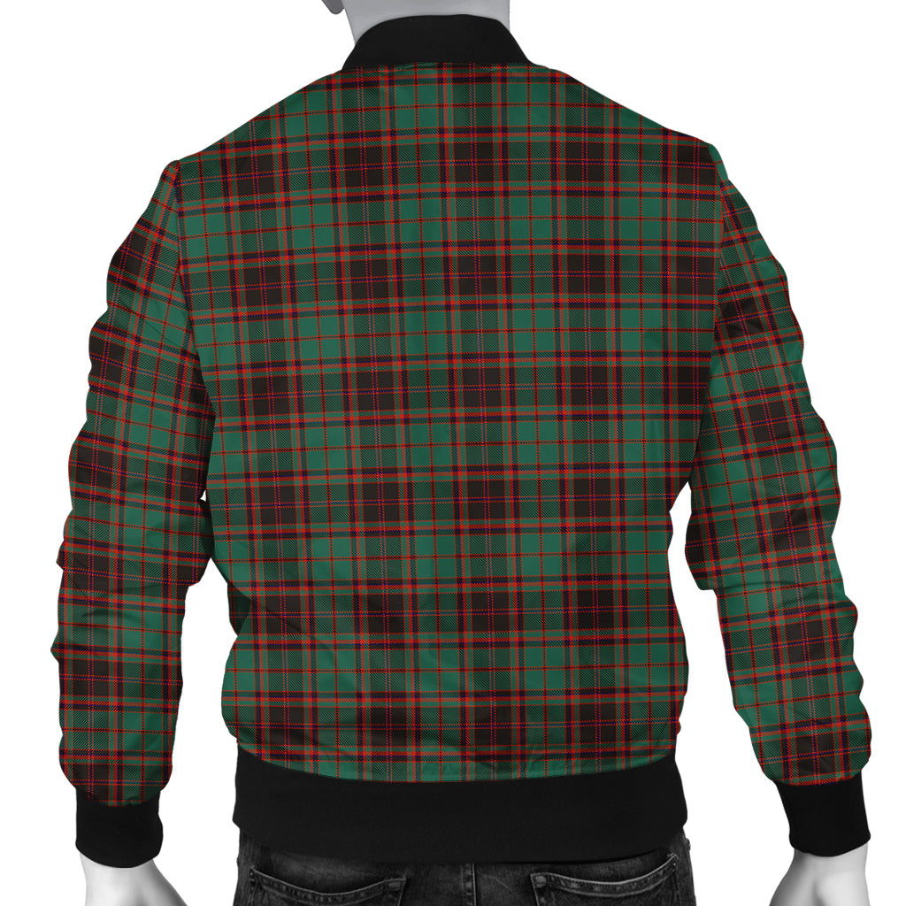 Buchan Ancient Tartan Bomber Jacket with Family Crest - Tartanvibesclothing