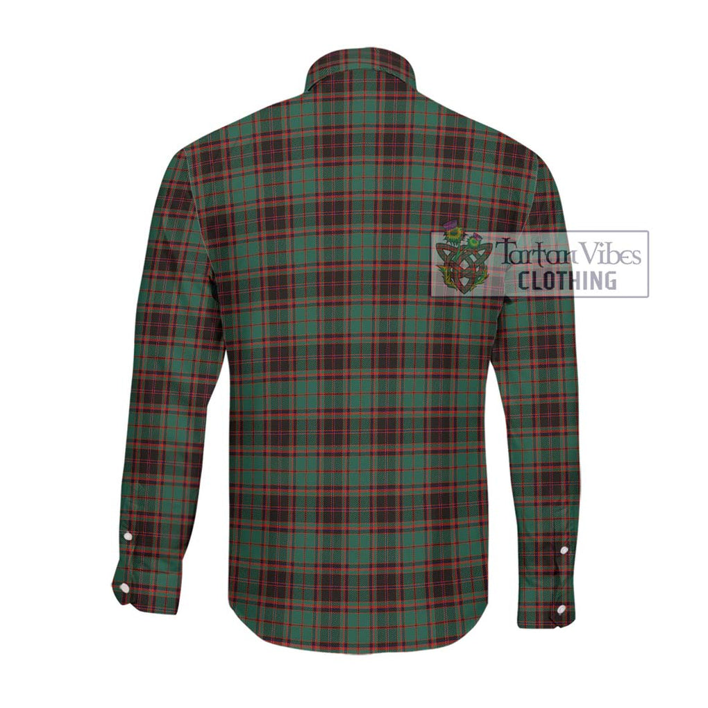 Buchan Ancient Tartan Long Sleeve Button Shirt with Family Crest DNA In Me Style - Tartanvibesclothing Shop