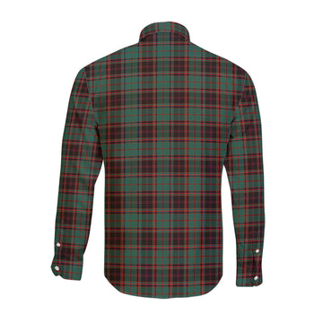 Buchan Ancient Tartan Long Sleeve Button Up Shirt with Family Crest