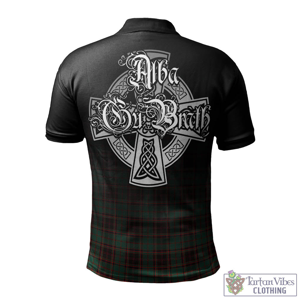 Tartan Vibes Clothing Buchan Ancient Tartan Polo Shirt Featuring Alba Gu Brath Family Crest Celtic Inspired