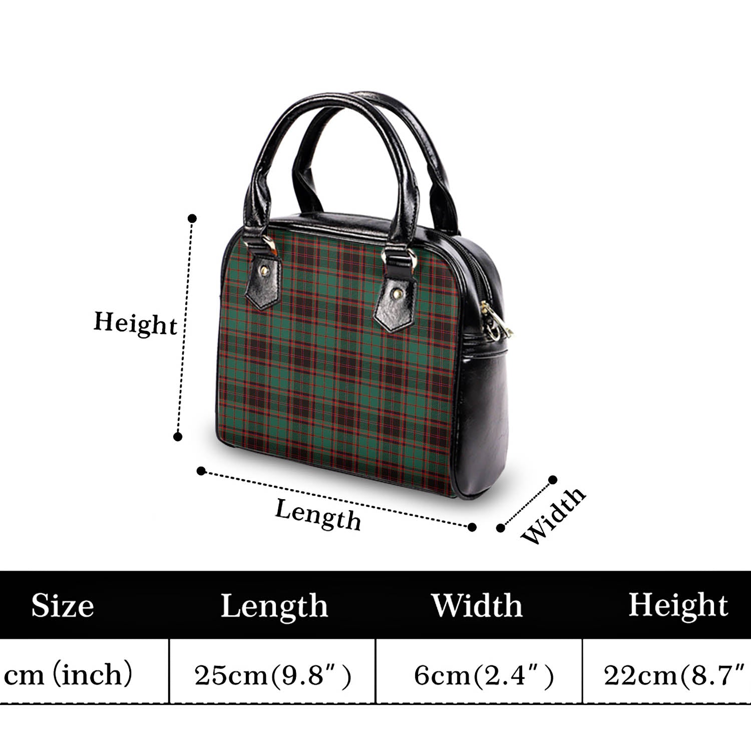 Buchan Ancient Tartan Shoulder Handbags - Tartanvibesclothing