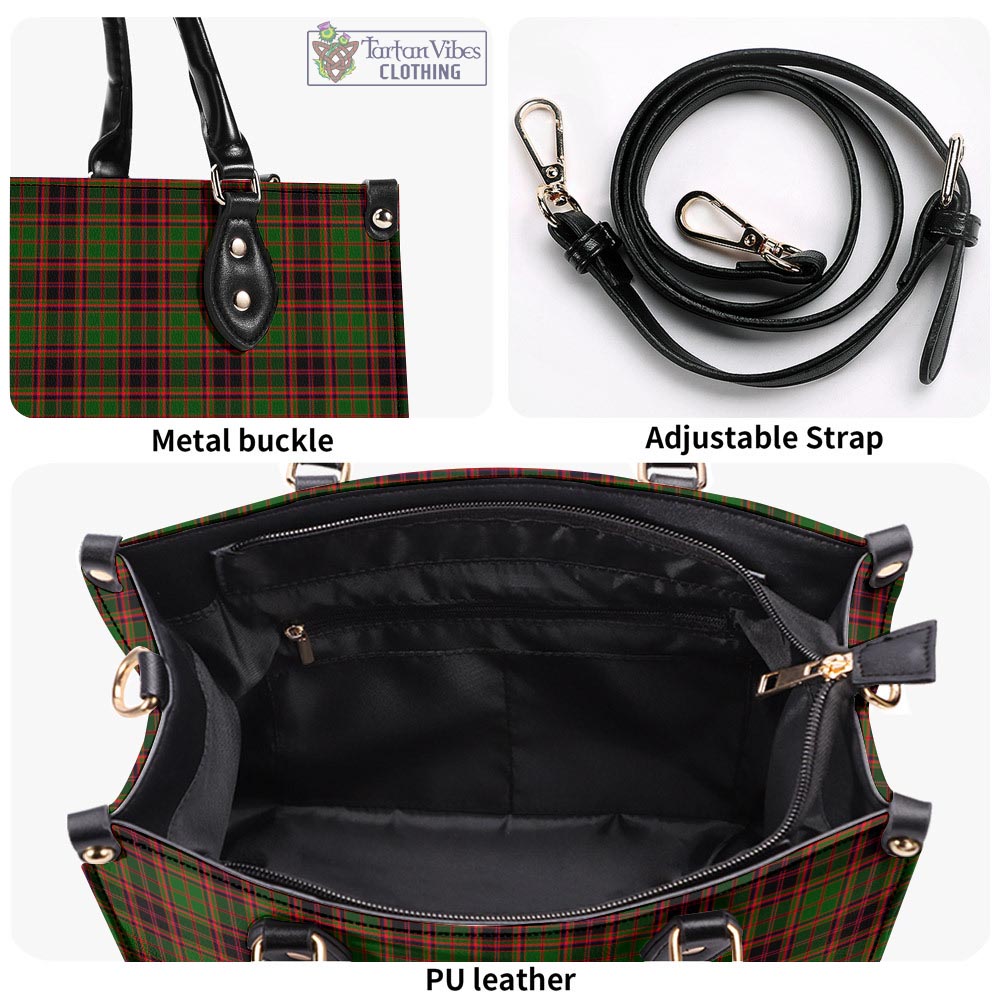 Tartan Vibes Clothing Buchan Modern Tartan Luxury Leather Handbags