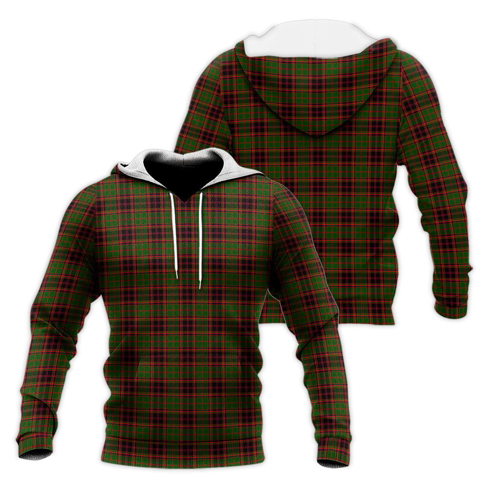 Buchan Modern Tartan Knitted Hoodie Unisex Knitted Hoodie - Tartanvibesclothing