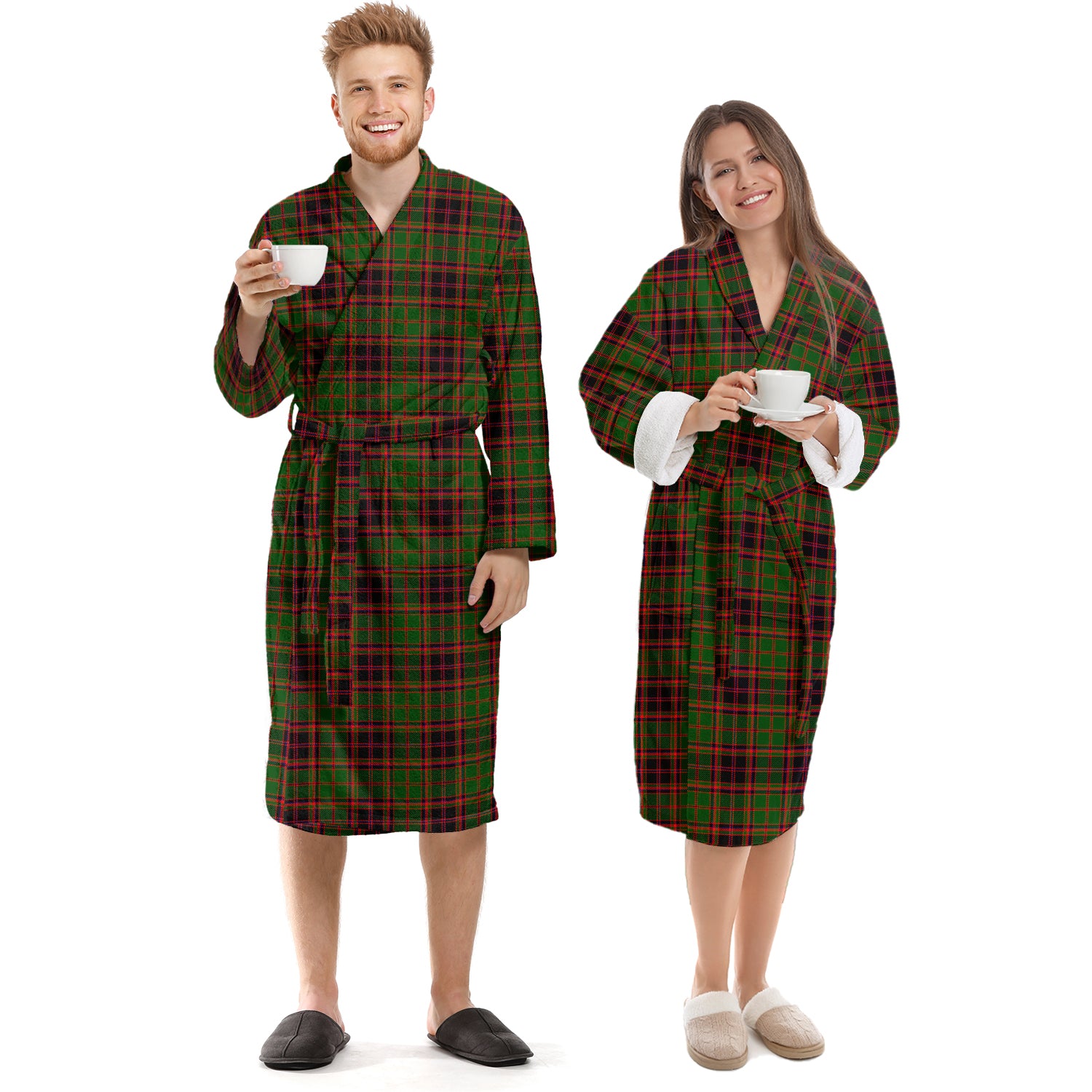 Buchan Tartan Bathrobe Unisex S - Tartan Vibes Clothing